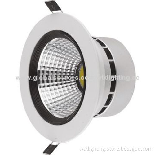 LED 3-12W COB Downlight, Non-dimmable or Dimmable, 110lm/W Luminous Efficacy, CE-certified